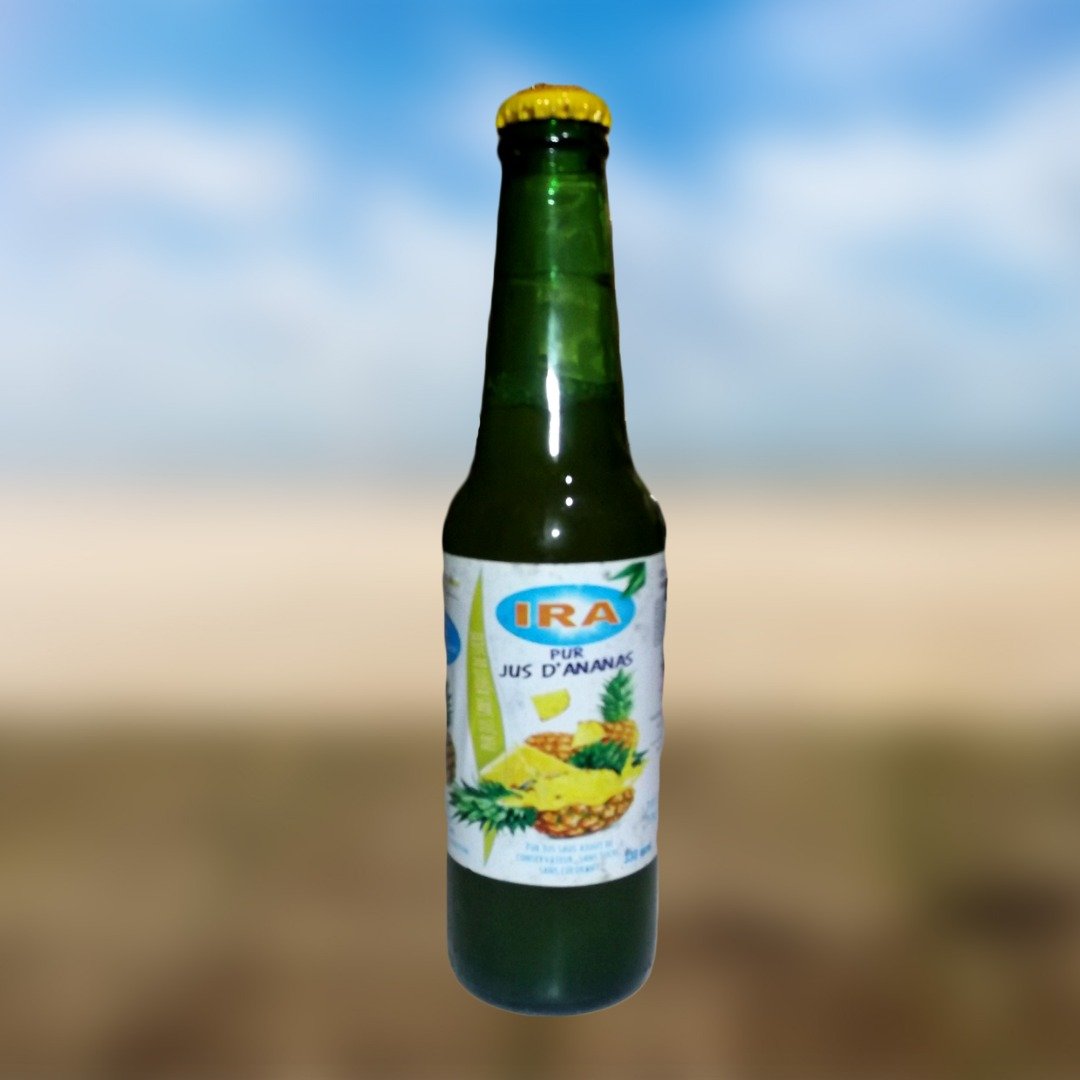 Jus d'ananas en bouteille 330ml